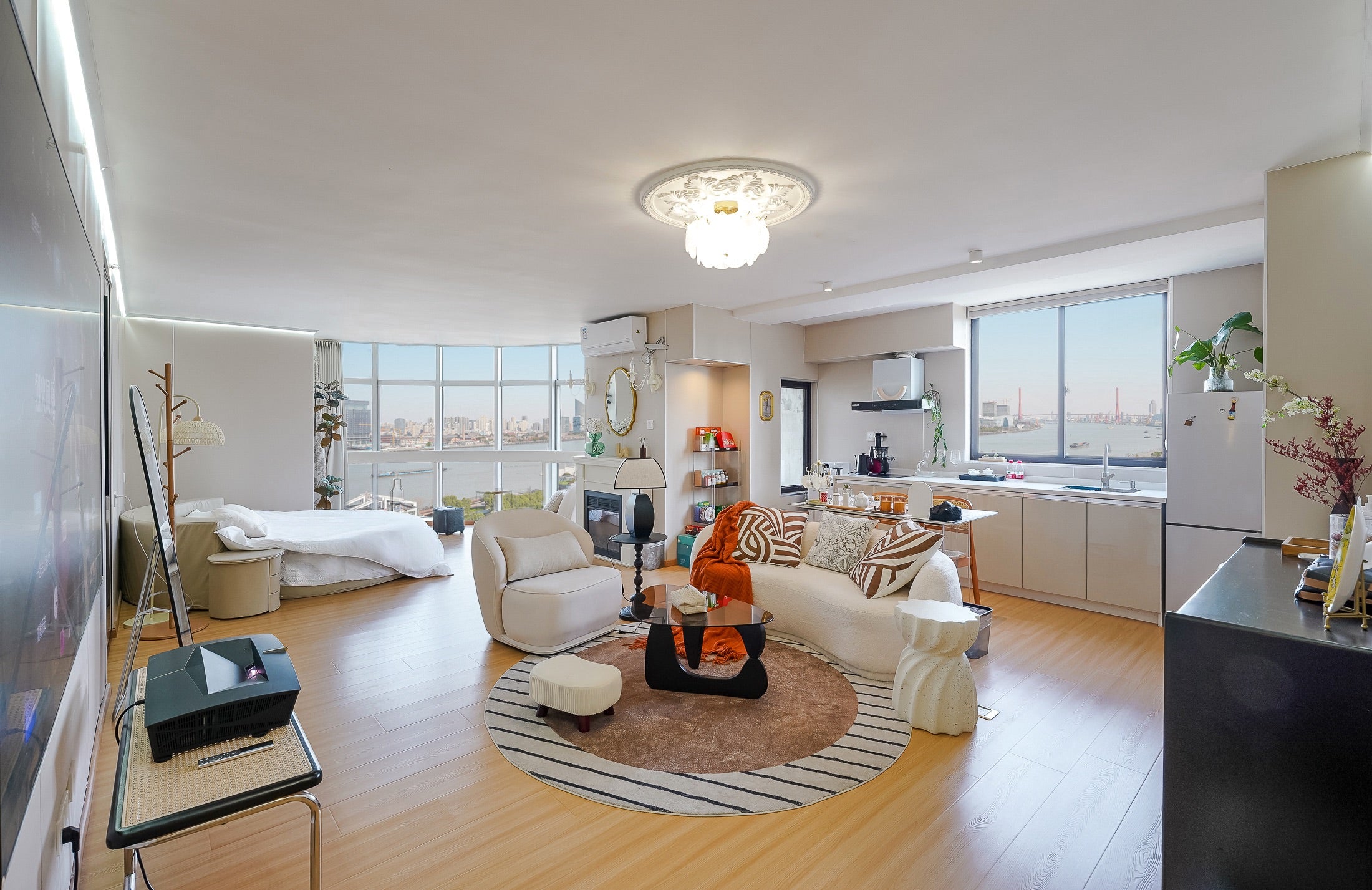 Shanghai Hills & Panorama River Suite Close to Metro Line 4-2
