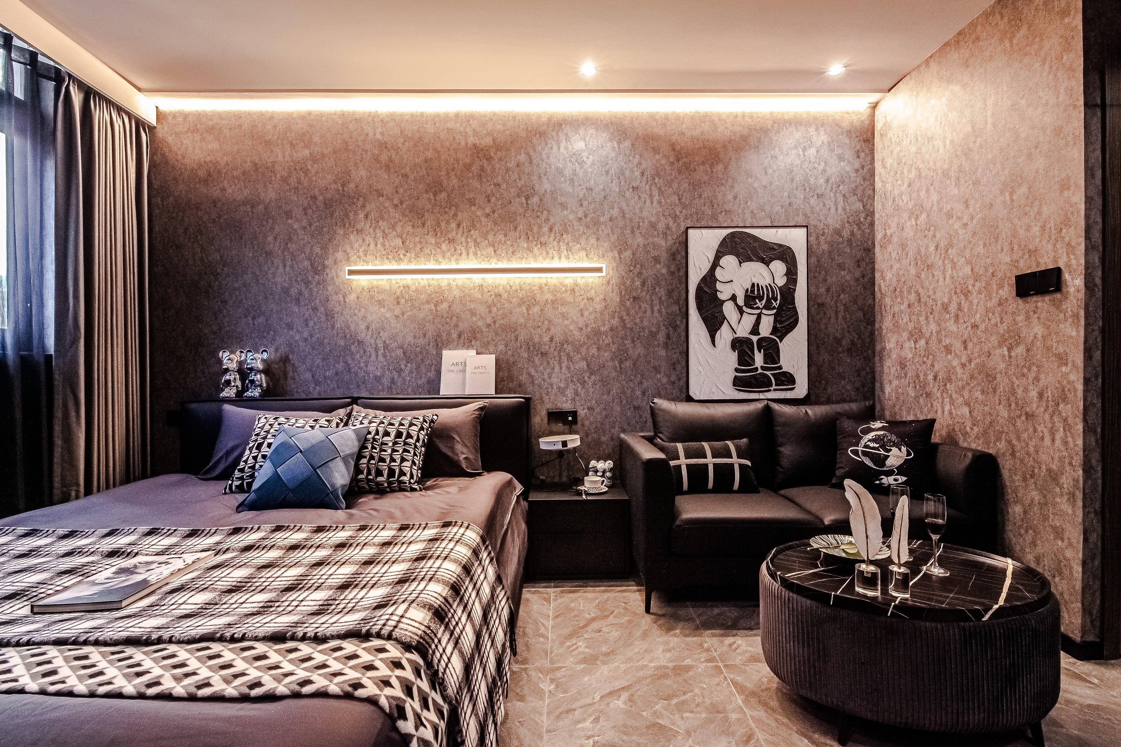 Shanghai Hills & Rais Apartment - 100-inch Projector - Near Nanjing Road-3