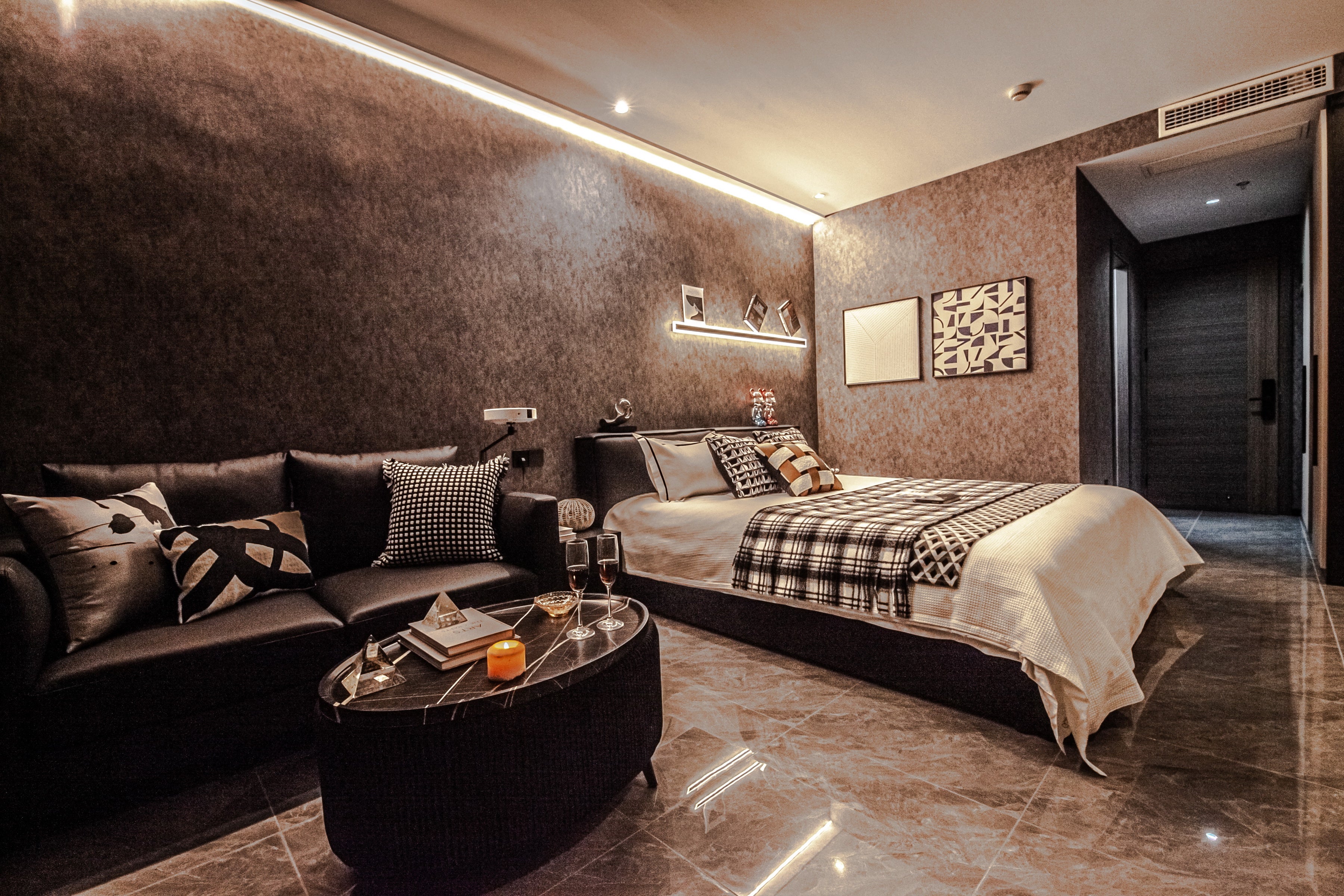 Shanghai Hills & Rais Apartment - 100-inch Projector - Near Nanjing Road-5