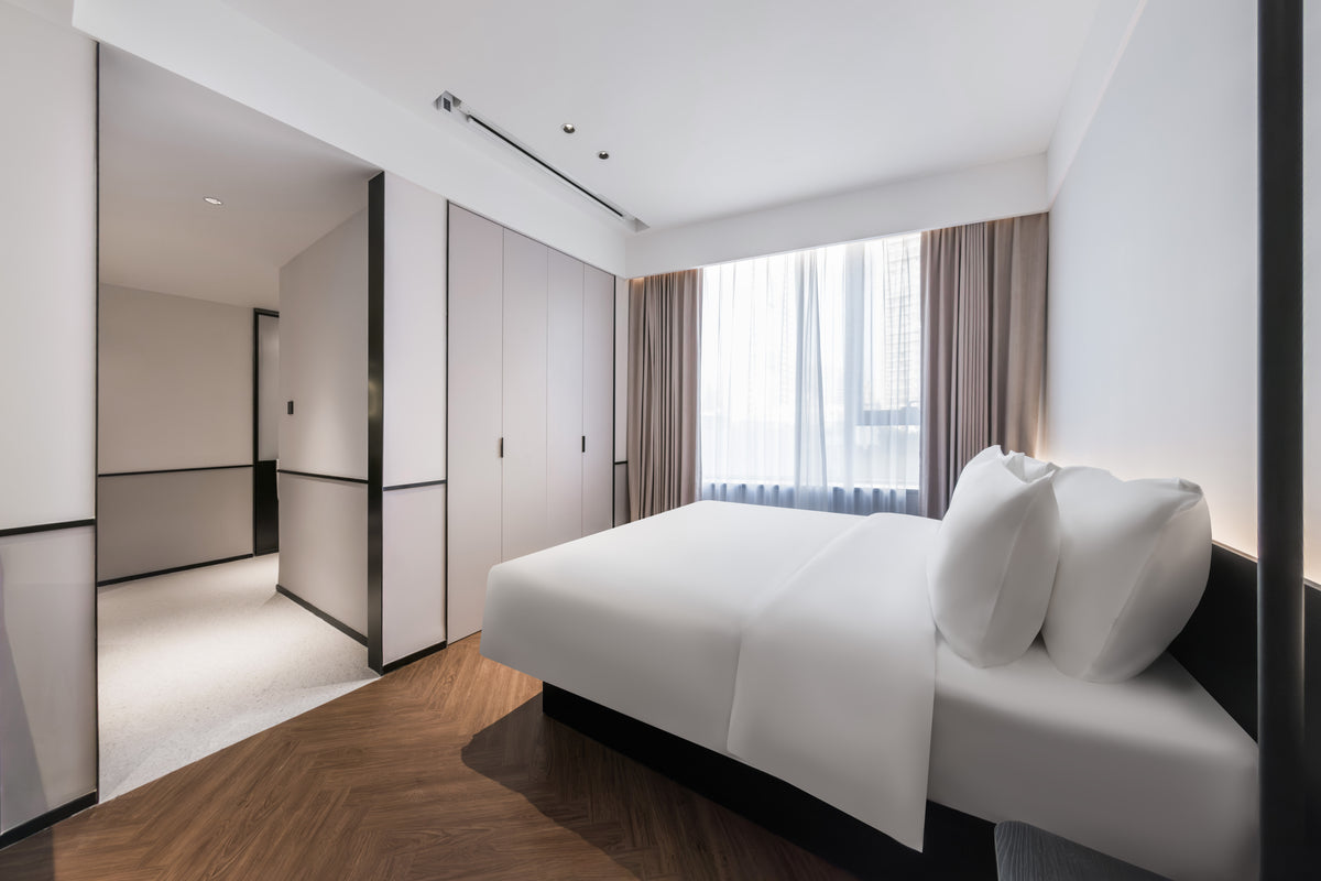 Shanghai Xujiahui Grow Suisse Place Apartment Hotel Deluxe Two-Bedroom Suite