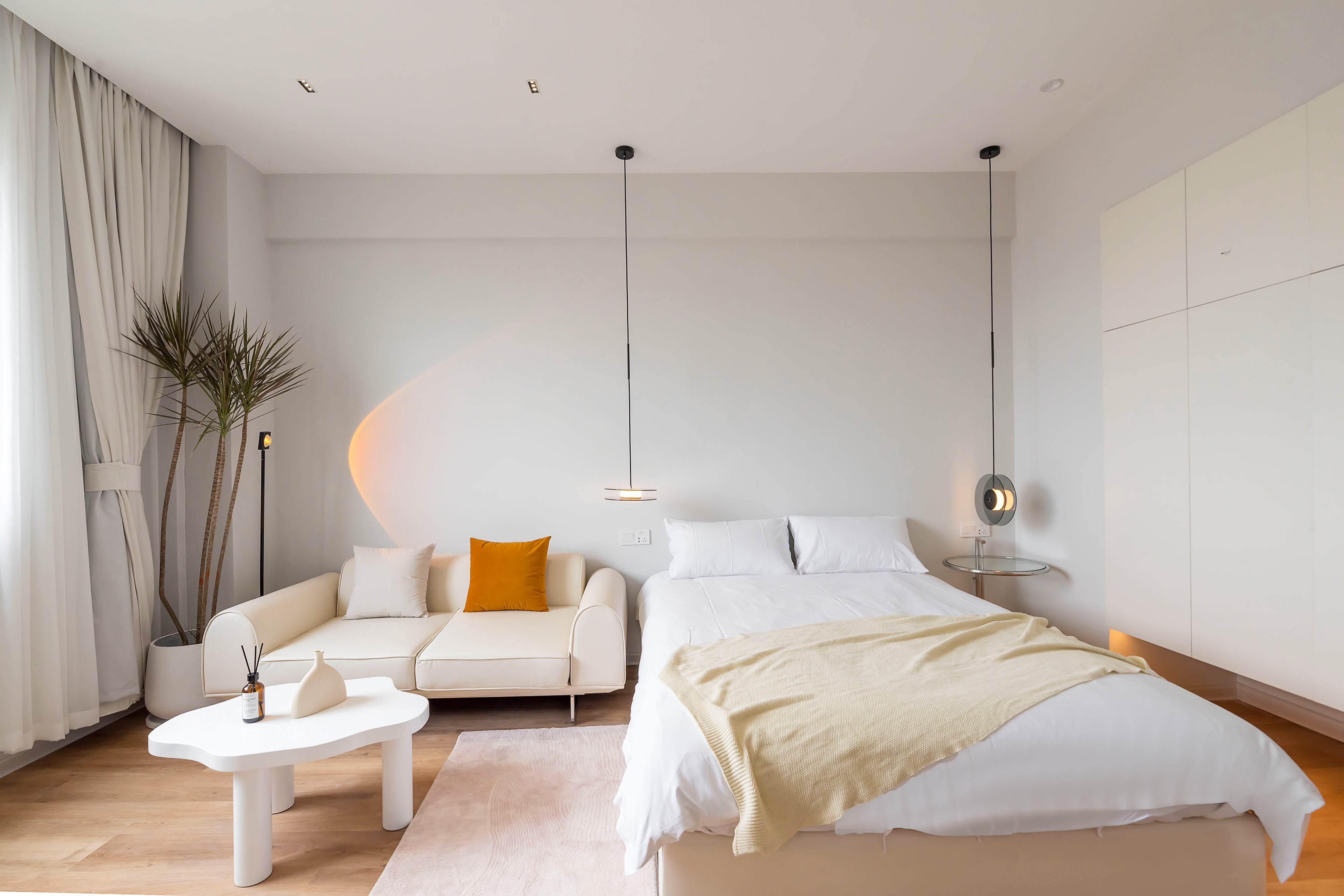 Moxi Cozy Ins-style Apartment Near Metro Lines 4 & 11 & Hongqiao-3