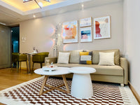 The Lanze Premium Furnished Apt 50 Meters from Metro Line 8 Steps from Fudan University-3