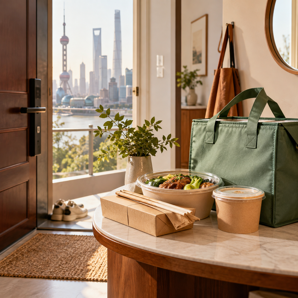Food delivery assistance